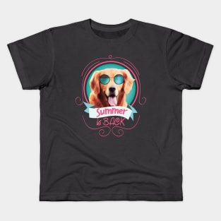 Summer is back Kids T-Shirt